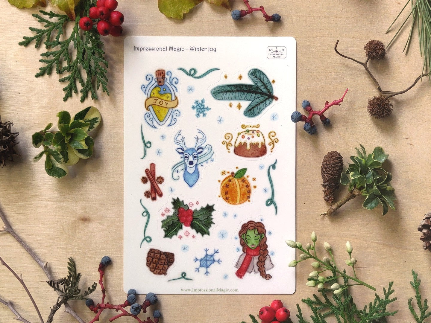 Winter Joy - Sticker Sheet