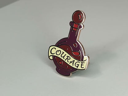 Courage Remedy - Enamel Pin