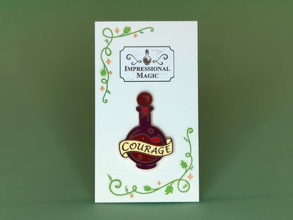 Courage Remedy - Enamel Pin