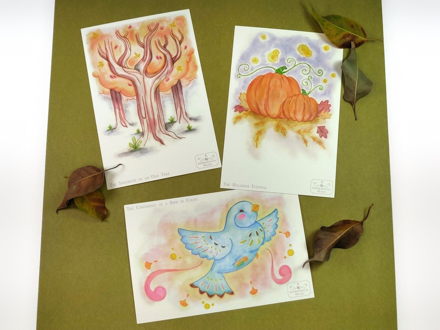 Fall 2021 Watercolor Prints - Postcards (Pack of 6)