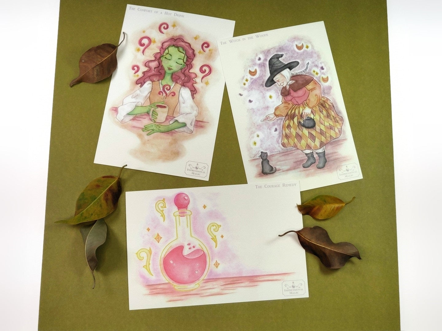 Fall 2021 Watercolor Prints - Postcards (Pack of 6)