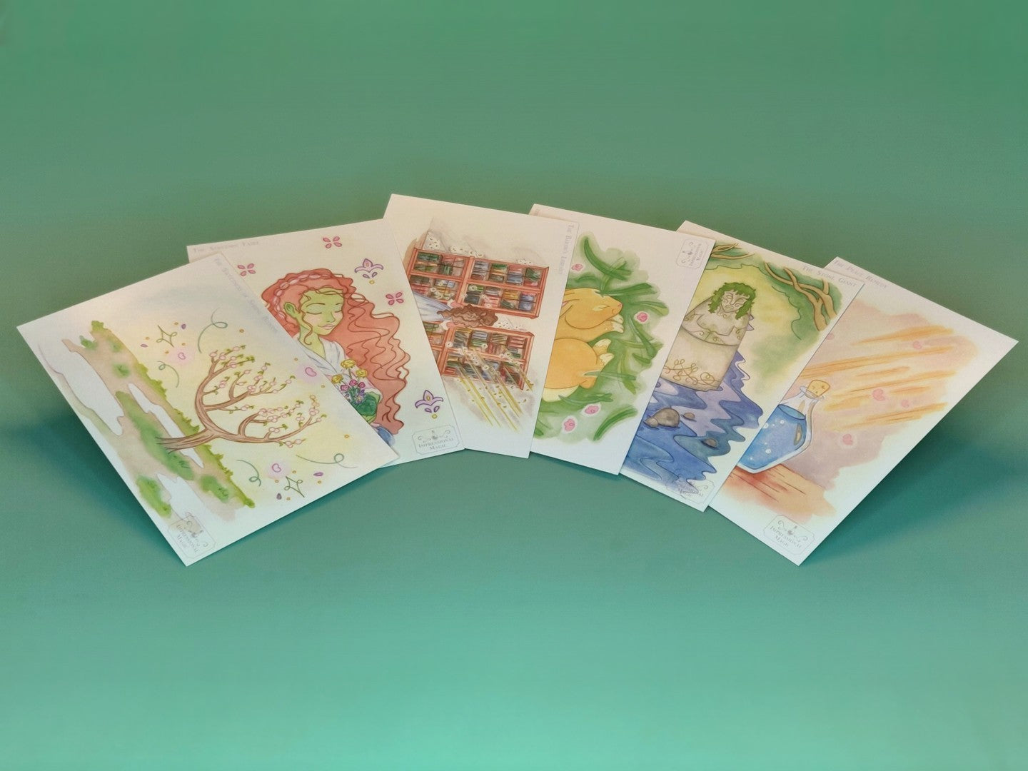 Spring 2022 Watercolor Prints - Postcards (Pack of 6)