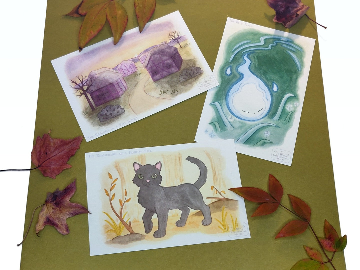 Fall 2022 Watercolor Prints - Postcards (Pack of 6)